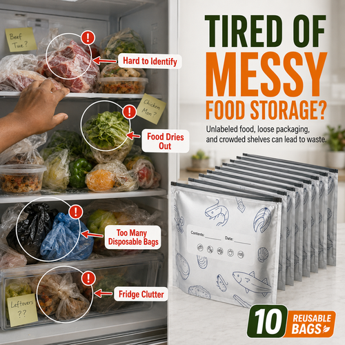⚡BIG SALE⚡ COD！Aluminum Foil Food Storage Bags: Thickened, Extra-Large, Food-Grade Zipper Bags—Specialized Storage Bags for Refrigerators and Freezers Nairobi Inventory | Ships in 48 Hours | 7-Day No-Questions-Asked Returns and Exchanges. Cash-on-Delivery orders will be shipped from our Nairobi warehouse within 48 hours. Delivery takes 1–3 business days.