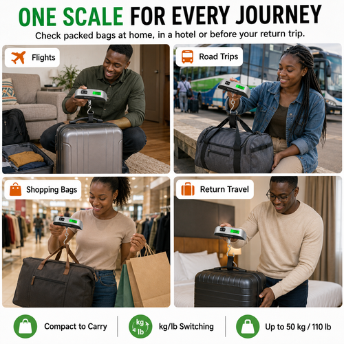 💥MEGA SALE💥 COD！In-Stock T-Shaped 50kg Luggage Scale, Portable Hook Scale, Cross-Border Small Package Scale, Hanging Rope Handheld Scale.Nairobi Inventory | Ships in 48 Hours | 7-Day No-Questions-Asked Returns and Exchanges. Cash-on-Delivery orders will be shipped from our Nairobi warehouse within 48 hours. Delivery takes 1–3 business days.