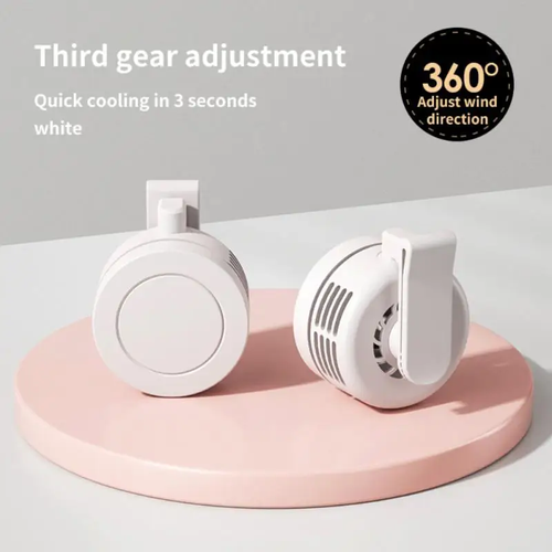 Portable silent mini bladeless electric fan