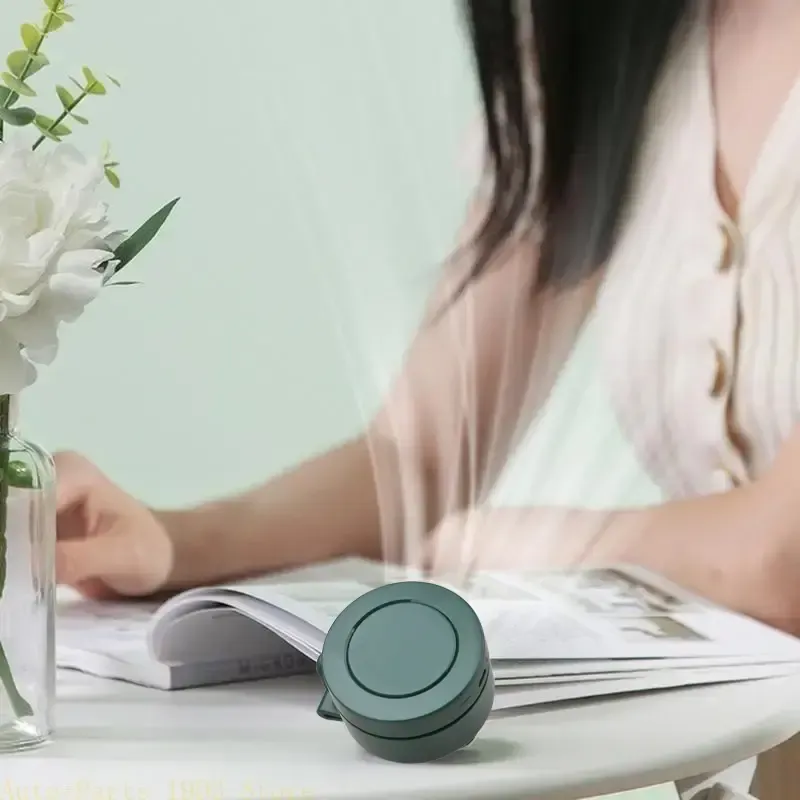 Portable silent mini bladeless electric fan