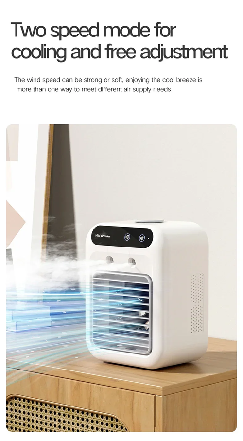 USB spray desktop small air conditioner fan
