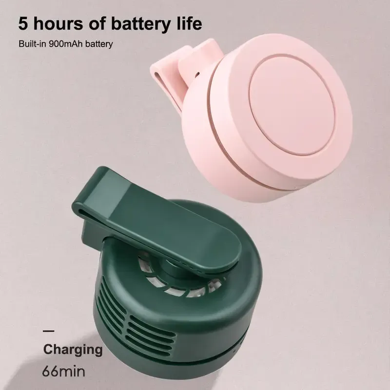 Portable silent mini bladeless electric fan