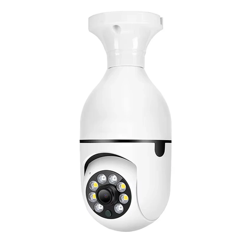 Light Bulb Camera Wireless WiFi Indoor Panoramic HD