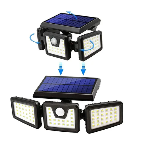 New solar light human body induction light garage light