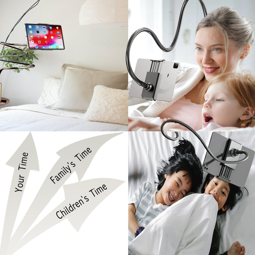 Mobile phone and tablet stand for bed