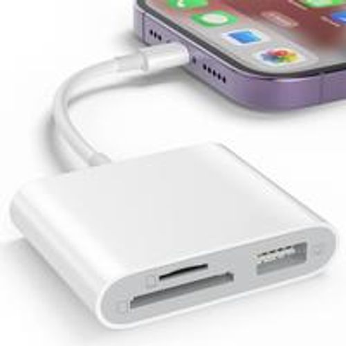 SD Card Reader OTG Adapter for iPhone