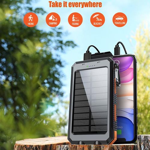 Solar portable charger, 10000mAh