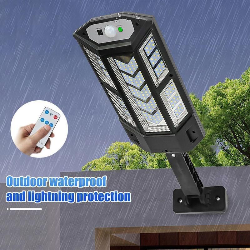 Solar Remote Control Outdoor Wall Light