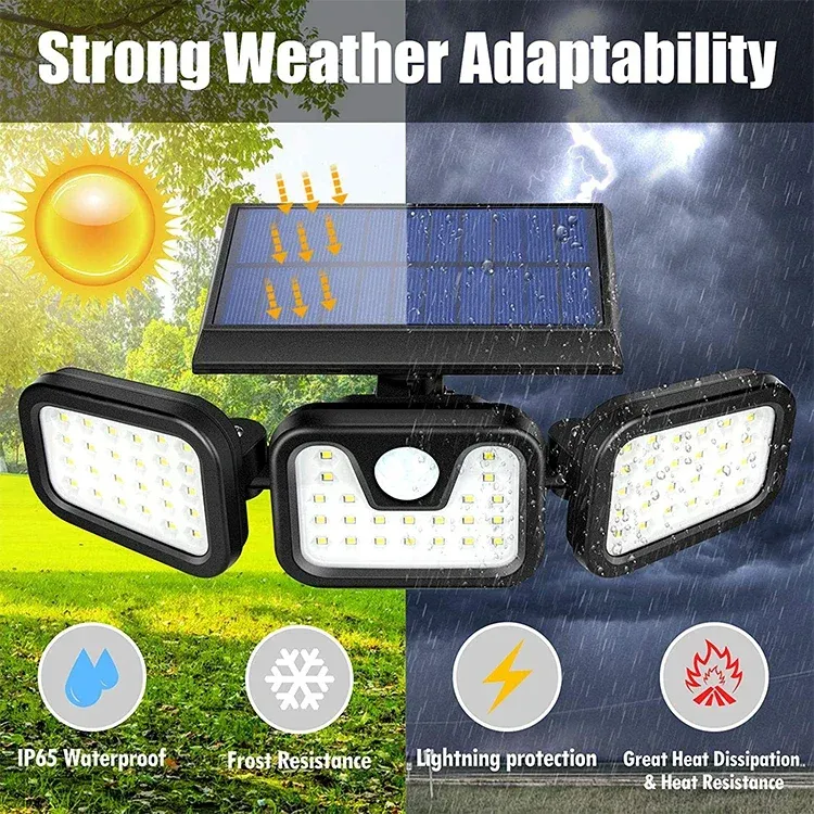 New solar light human body induction light garage light