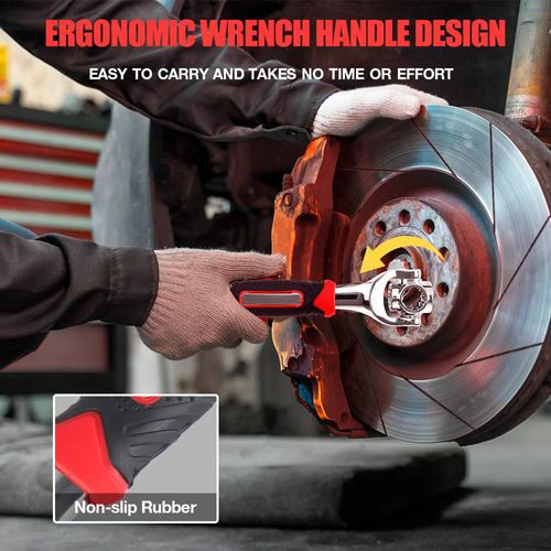 Multifunctional wrench 360 degree universal wrench tool set