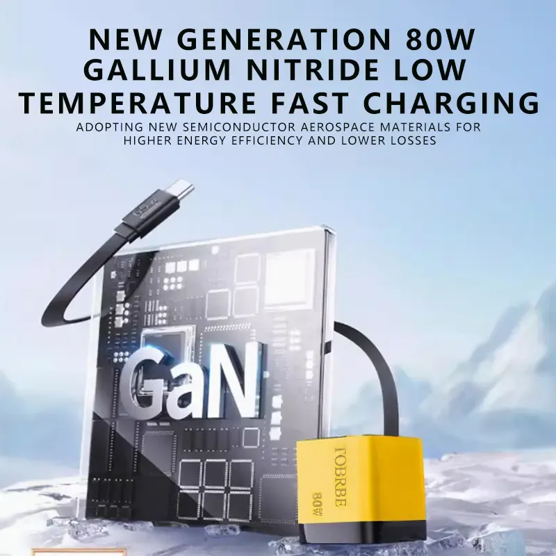 3-in-1 GaN charger scalable 80W MAX