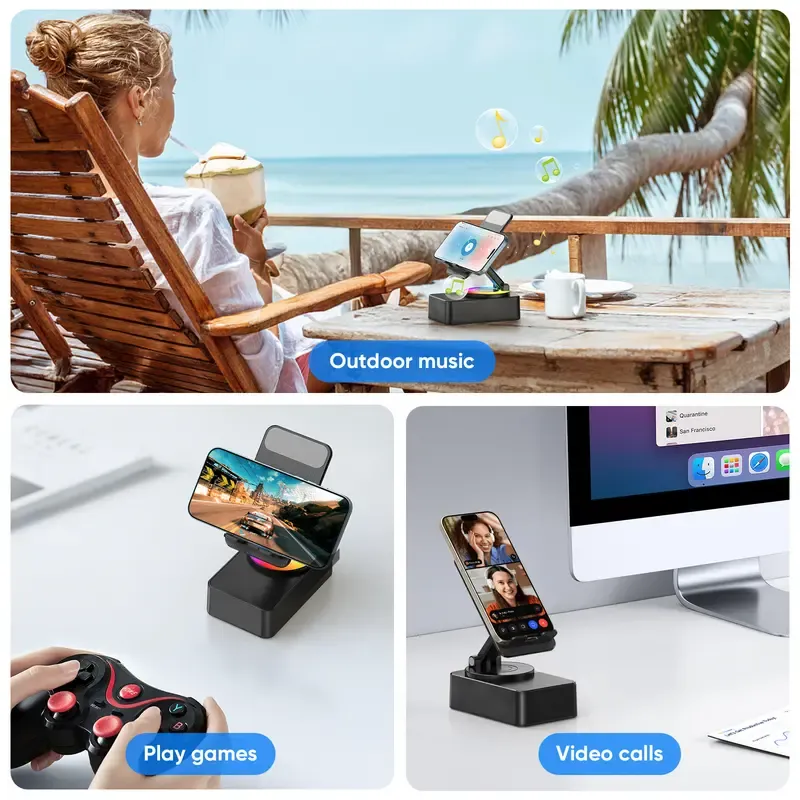 IMOLI Wireless Audio Sensor Bluetooth Speaker