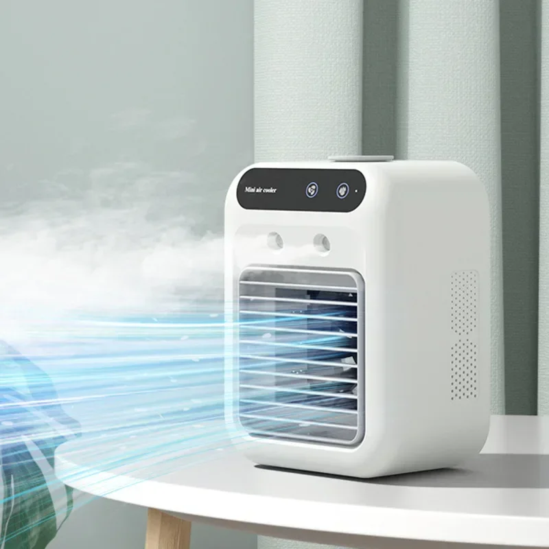 USB spray desktop small air conditioner fan