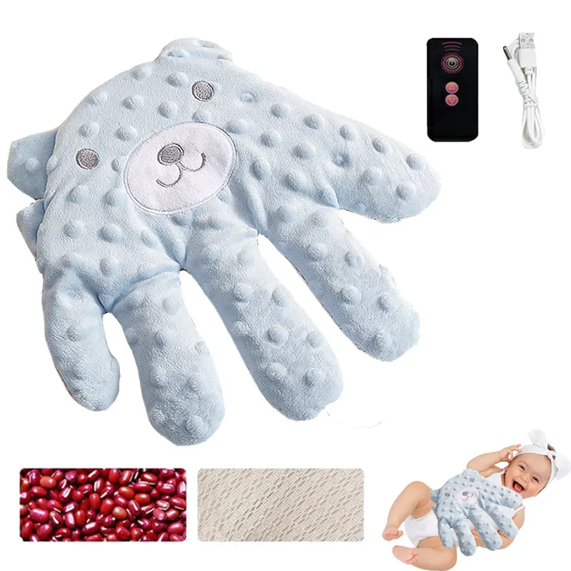 Unisex Infant Size Hand-Shaped Automatic Patting Soothing Toy
