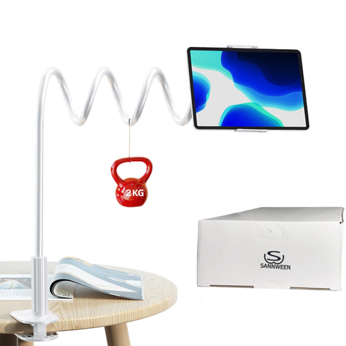 Mobile phone and tablet stand for bed