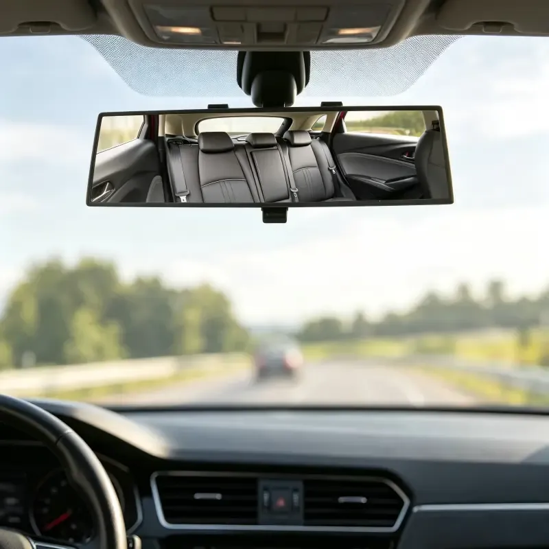 Max Install Width: 3.1car accessories 11.81 Inch Panoramic Convex real view Mirror