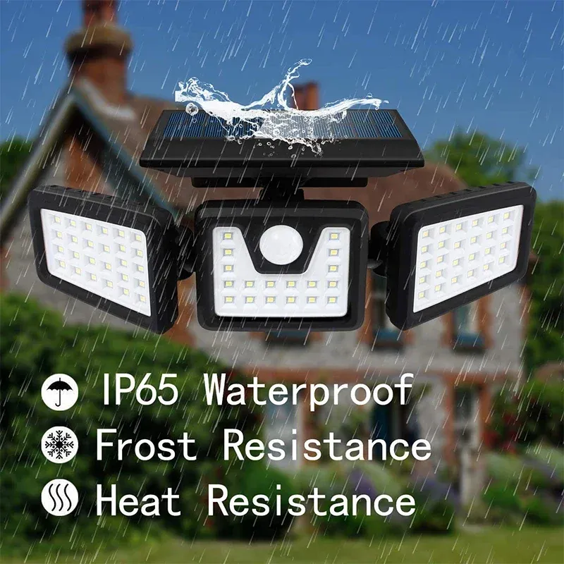 New solar light human body induction light garage light
