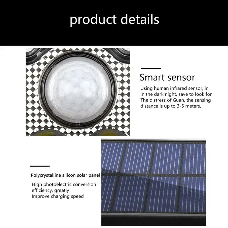 New solar light human body induction light garage light