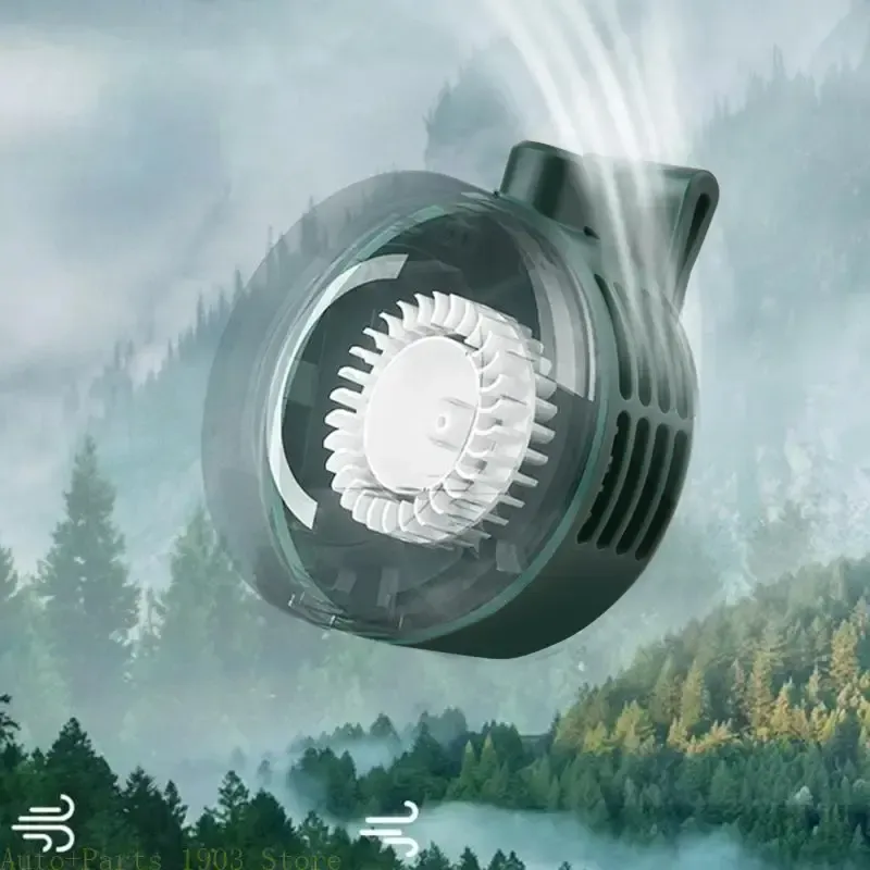 Portable silent mini bladeless electric fan