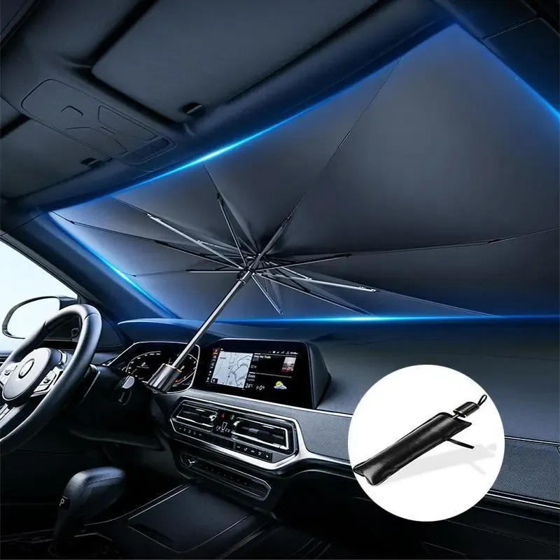 Foldable sun protection windshield visor