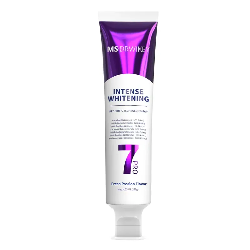 MSDRWIKEYAll-New 7-Pro Intensive Repair Toothpaste | Upgraded Purple Formula, Infused with 7 Probiotics  Deeply Repairs Enamel, Long-Lasting Freshness