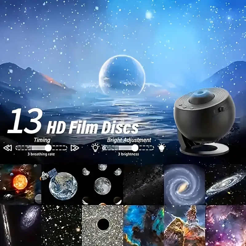 5 12 in 1 Star Projector Night Light （12合1星形投影仪夜灯）