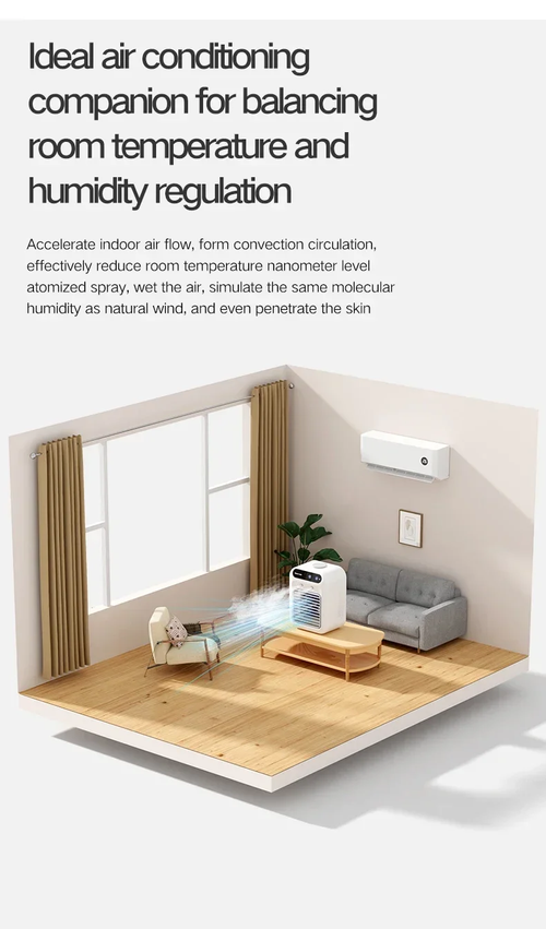 USB spray desktop small air conditioner fan