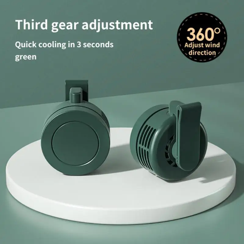 Portable silent mini bladeless electric fan