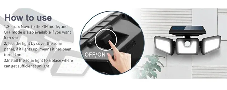 New solar light human body induction light garage light