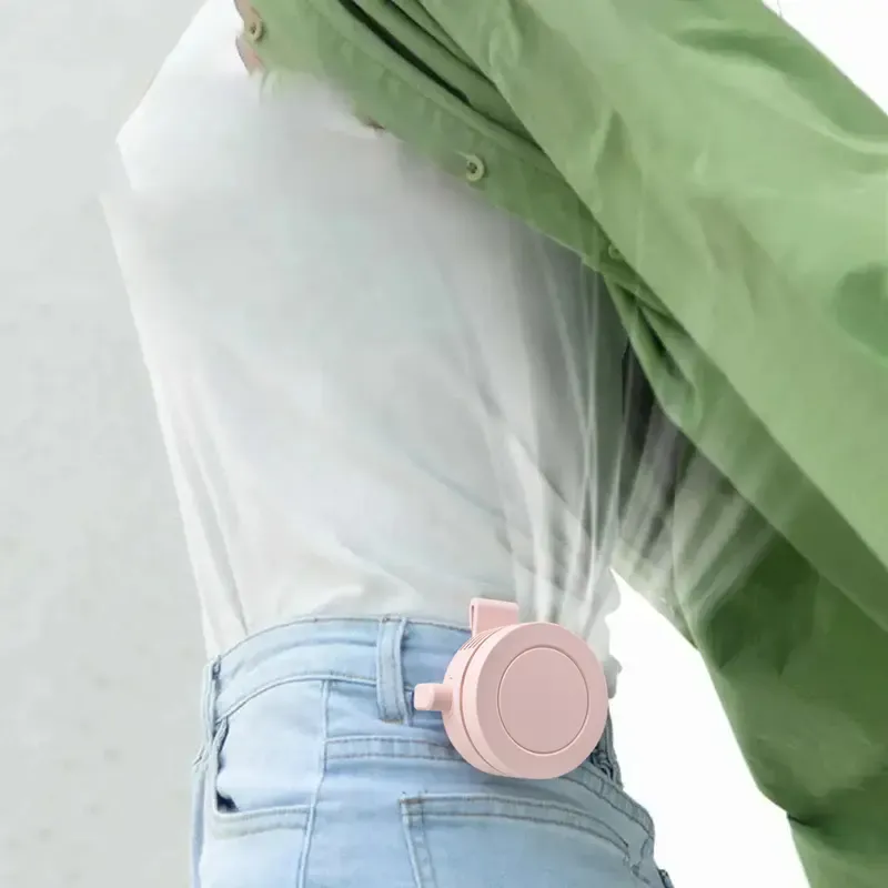 Portable silent mini bladeless electric fan