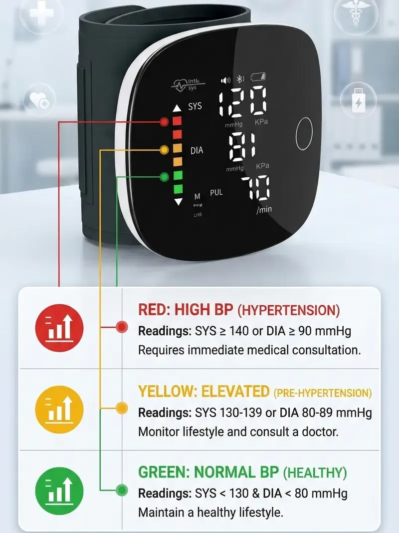 Home Blood Pressure Monitors, Health Care, Wrist Blood Pressure Monitors