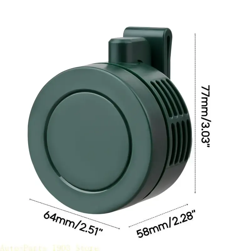Portable silent mini bladeless electric fan