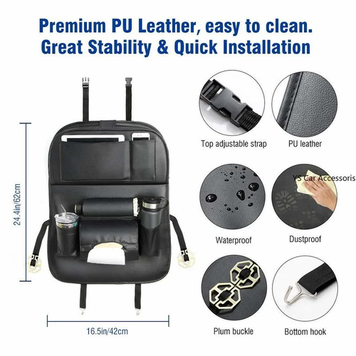 Car seat storage bag hanging bag