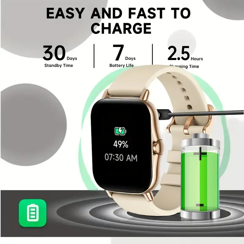 29 Large screen smart call watch