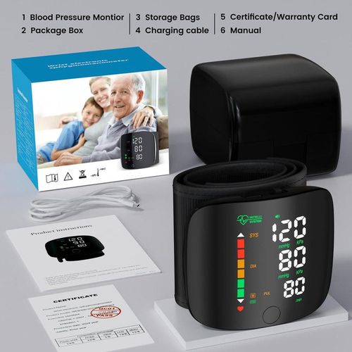 Home Blood Pressure Monitors, Health Care, Wrist Blood Pressure Monitors