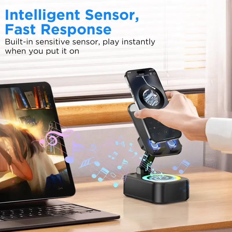 IMOLI Wireless Audio Sensor Bluetooth Speaker