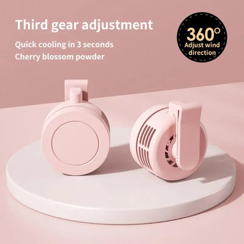 Portable silent mini bladeless electric fan