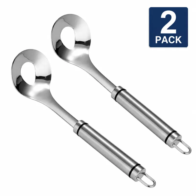 Two-piece pack Stainless Steel Meatball Maker Spoon, Non-Stick Meat Ball Extrusion Scoop
