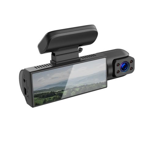 New dual-lens HD front and rear dual recorder wide-angle night vision with WIFI driving recorder