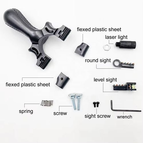 Estilingue para caça com mira a laser de alta precisão 🎯🔴Entrega ao domicílio 🚚 Pagamento contra entrega 💰