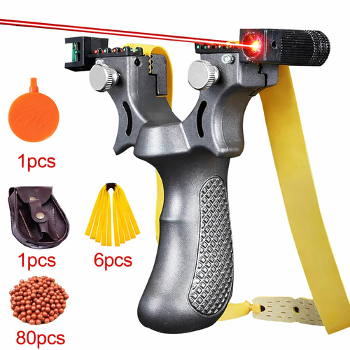 Estilingue para caça com mira a laser de alta precisão 🎯🔴Entrega ao domicílio 🚚 Pagamento contra entrega 💰