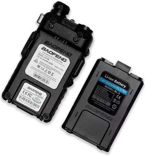 UV-5R rádio comunicador de alta potência 5W  8W, alcance de comunicação de 3–5 km 📡🔊Entrega ao domicílio 🚚 Pagamento contra entrega 💰