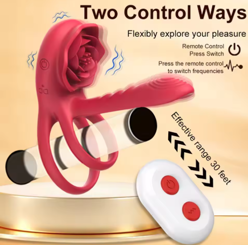 Enovart 10 Mode USB Rechargeable Silicone Kegel Movement Ring Pelvic Massager Wireless Remote Control, Suitable for Men's Prostate Health