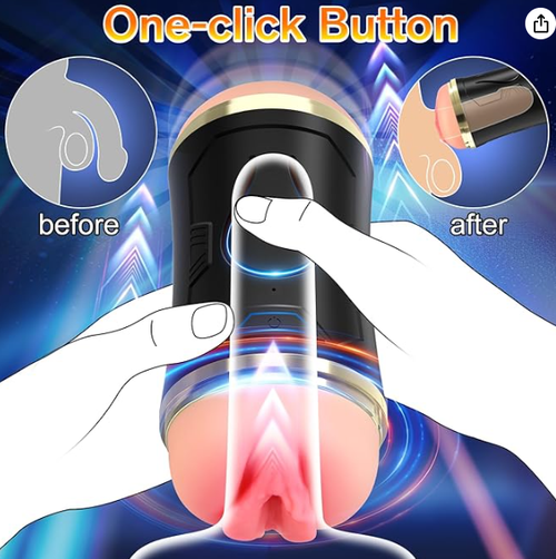 Men's Dual-Use Masturbator