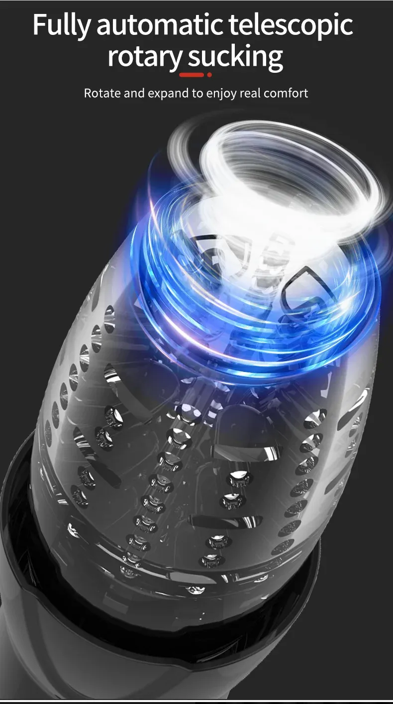 Multifunctional electric masturbator for men