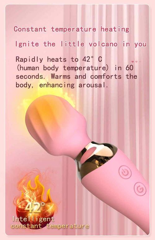 Dual-head 12-segment frequency-modulated vibration (vibration head with heating function) 360-degree rotation