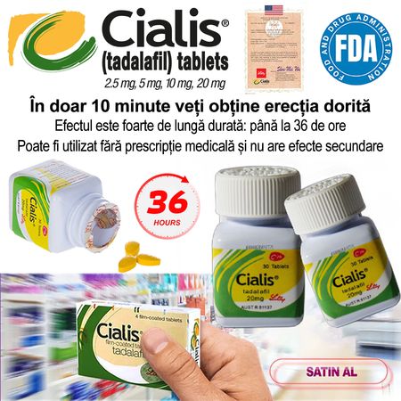 Cialis 100% original, autentic importat