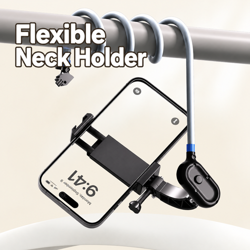 Flexible Neck Phone Holder with Clamp