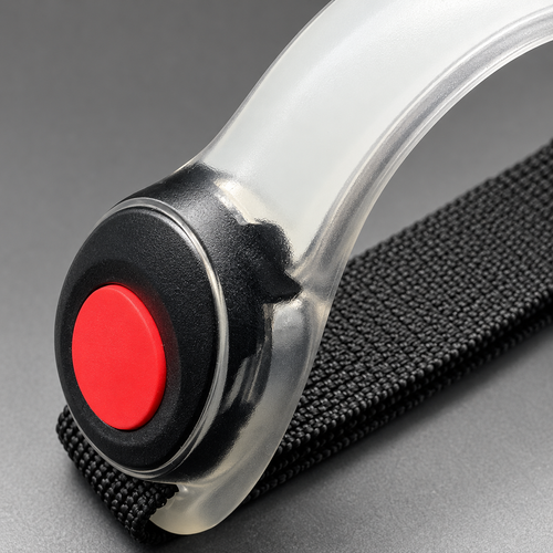 Red Light-Up Armband - 18.5 cm