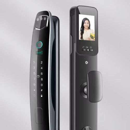 CS7 Face and Fingerprint Smart Door Lock with Video Intercom